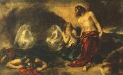 William Etty Christ Appearing to Mary Magdalene after the Resurrection exhibited 1834 Sweden oil painting artist